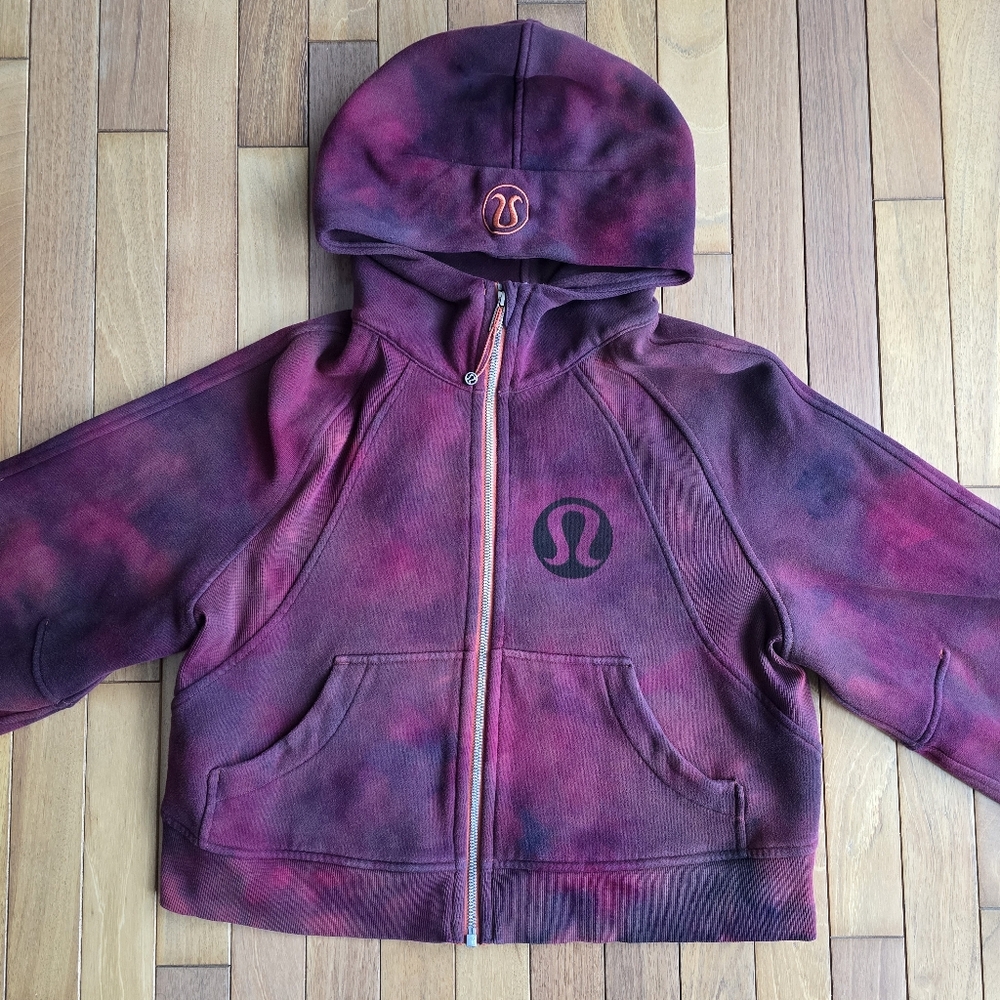 COPY - lululemon Scuba Oversized Full-Zip Hoodie (Size XS/S) *Tie Dye